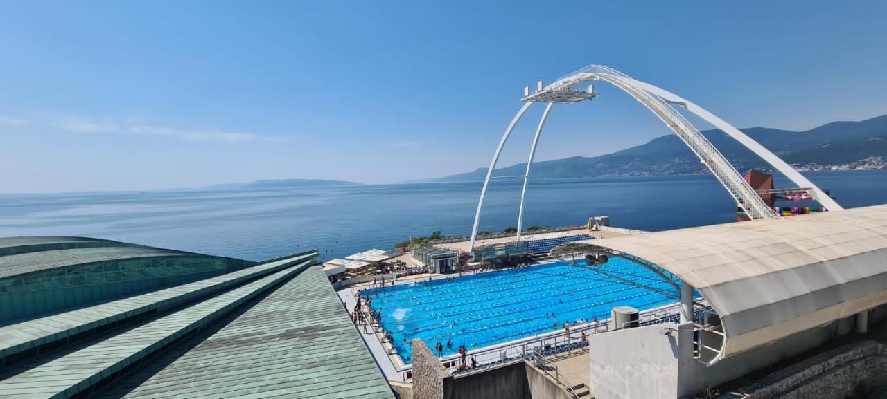 Sea View Deluxe Apartment Rijeka Dış mekan fotoğraf